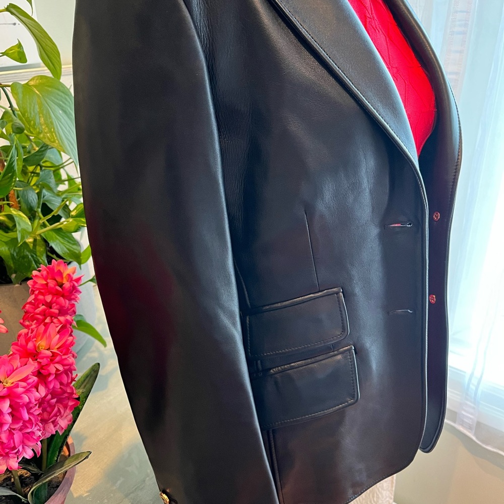 GUCCI Auth Leather Jacket - Picture 9 of 15